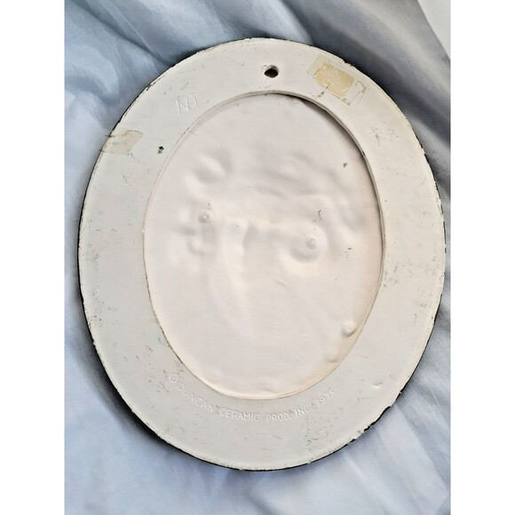 Vintage Duncan Ceramic 1975 Red Head Chalkware Erma Gilliland Duncan - Picture 7 of 7